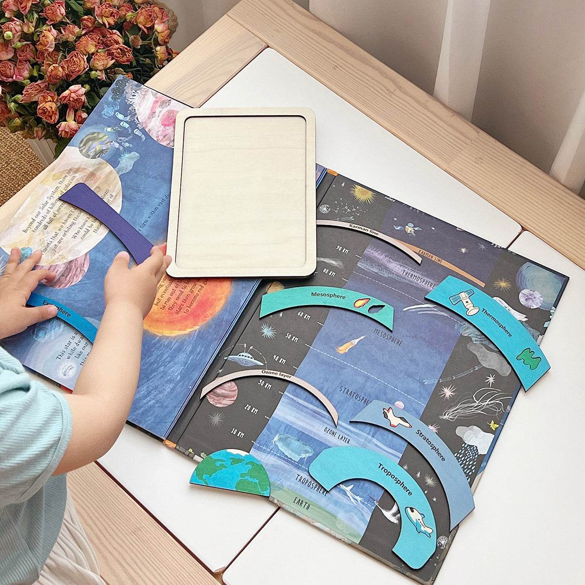 Earth Atmosphere Wooden Activity Puzzle - Shop Jobie
