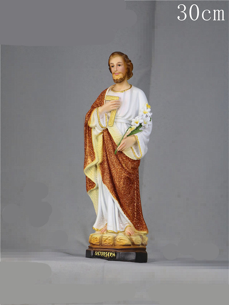Jesus and Sacred Virgin Statues