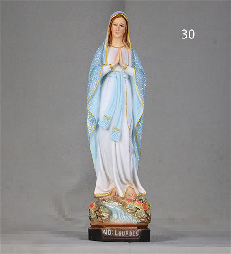 Jesus and Sacred Virgin Statues