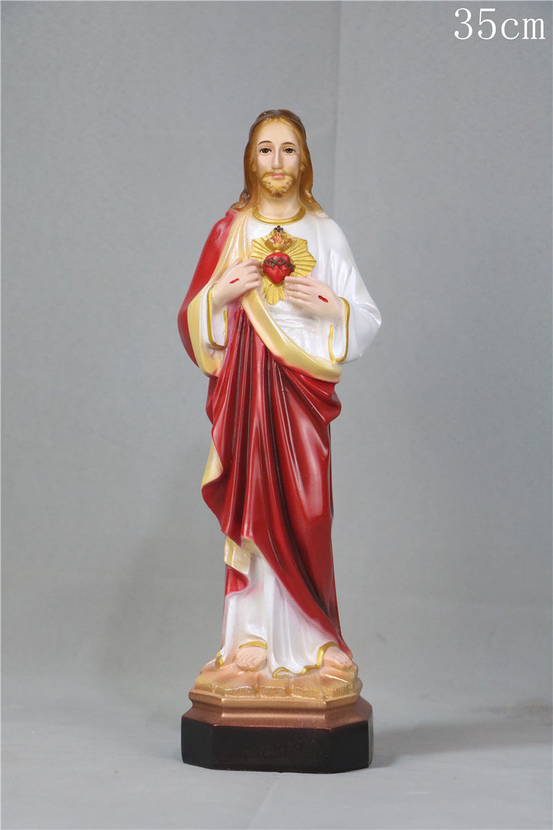 Jesus and Sacred Virgin Statues