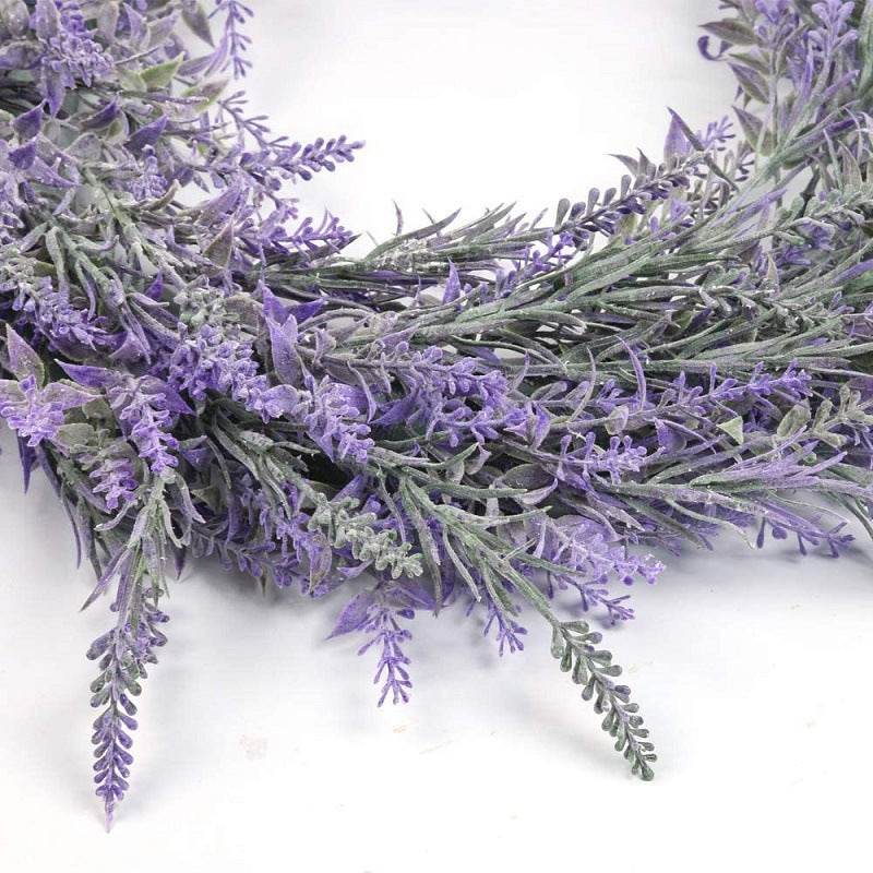 Artificial Lavender Wreath - Shop Jobie