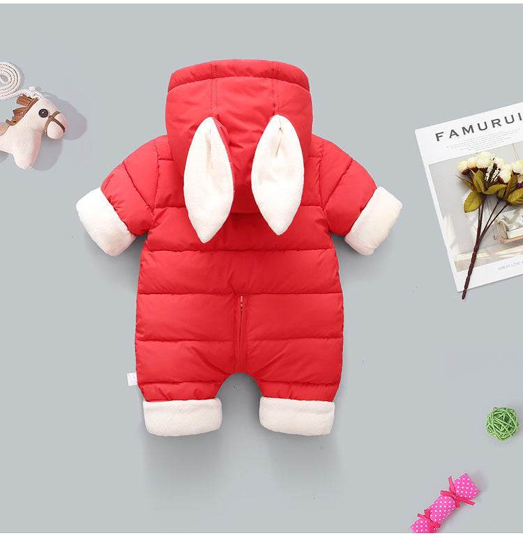 Hooded Rabbit Romper - Shop Jobie