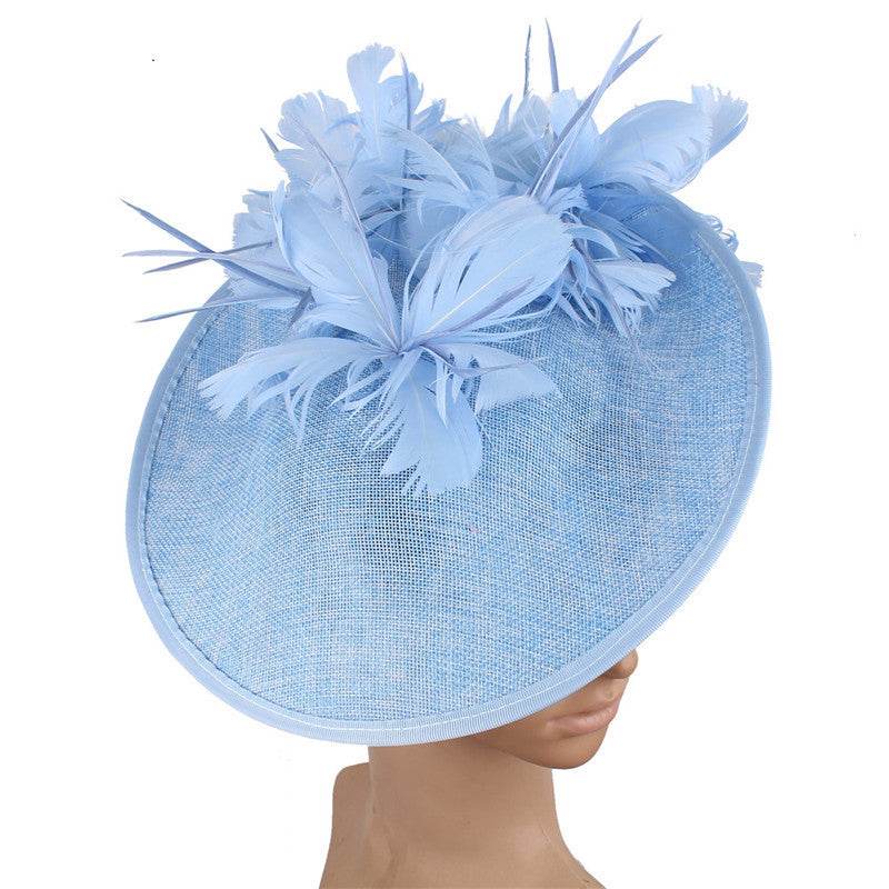 Horse Racing Type Festival Feather Hat - Shop Jobie