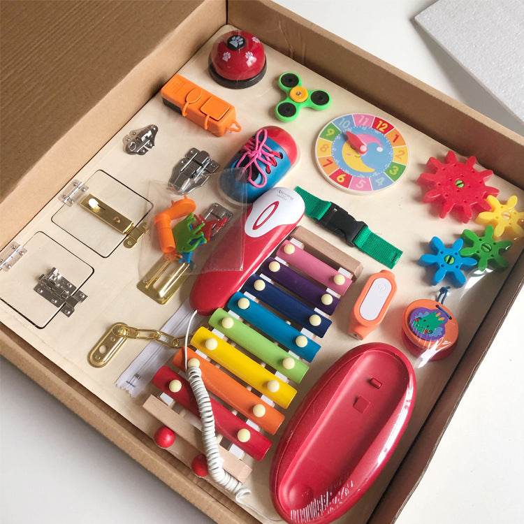 Montessori Busy Board - Shop Jobie