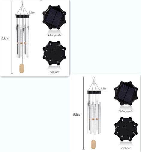 Solar Wind Chimes Patio Lamp - Shop Jobie