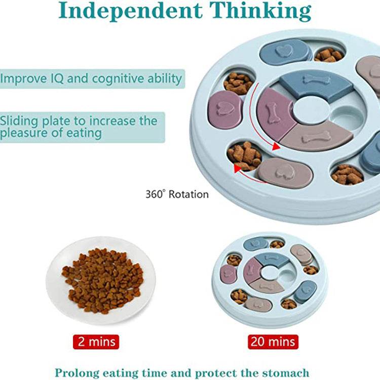 Dog Puzzle Feeding Bowl - Shop Jobie