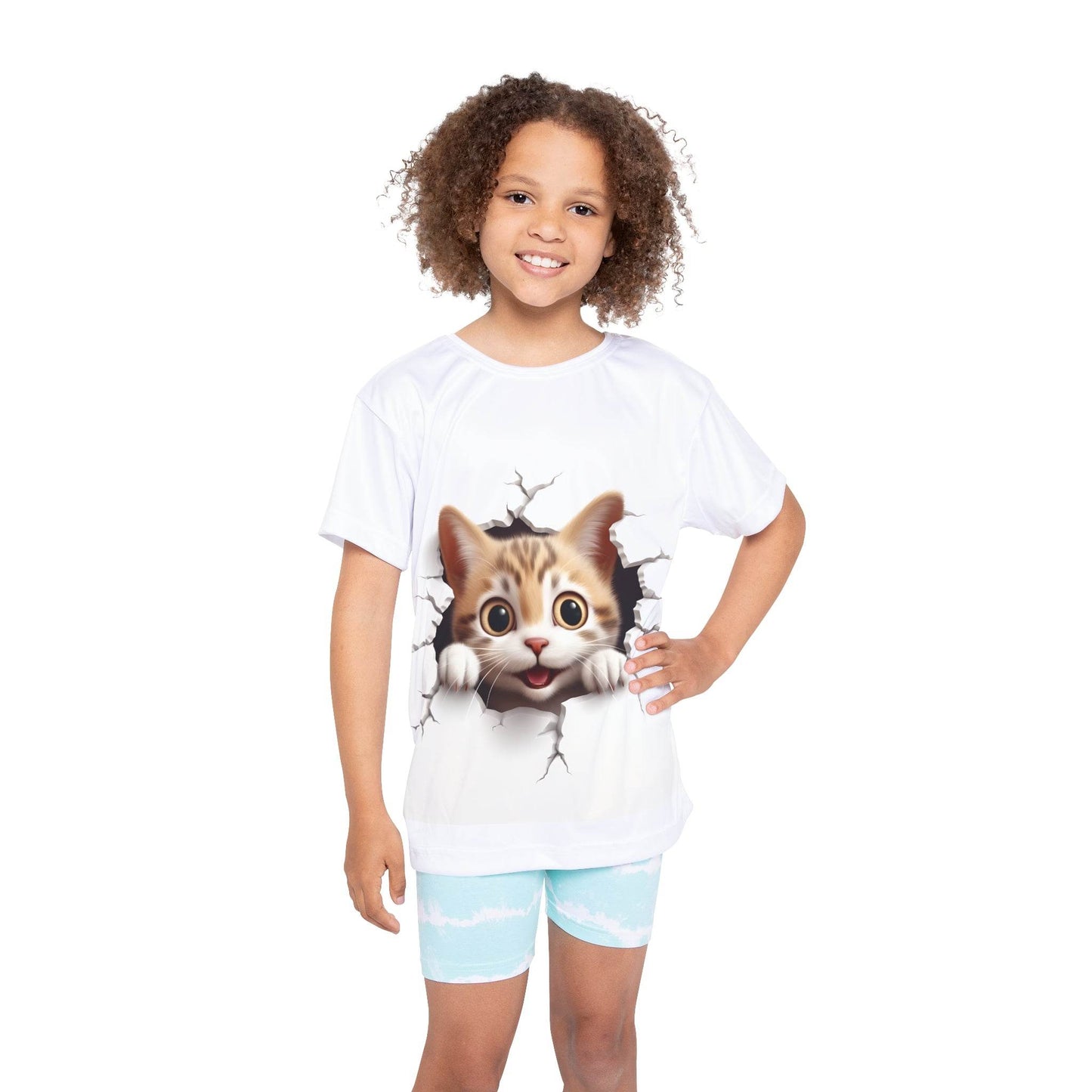 Bustin' Out Kid's Kitten Sports Jersey - Shop Jobie