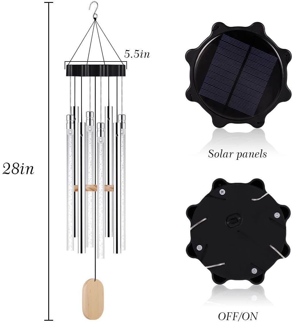 Solar Wind Chimes Patio Lamp - Shop Jobie