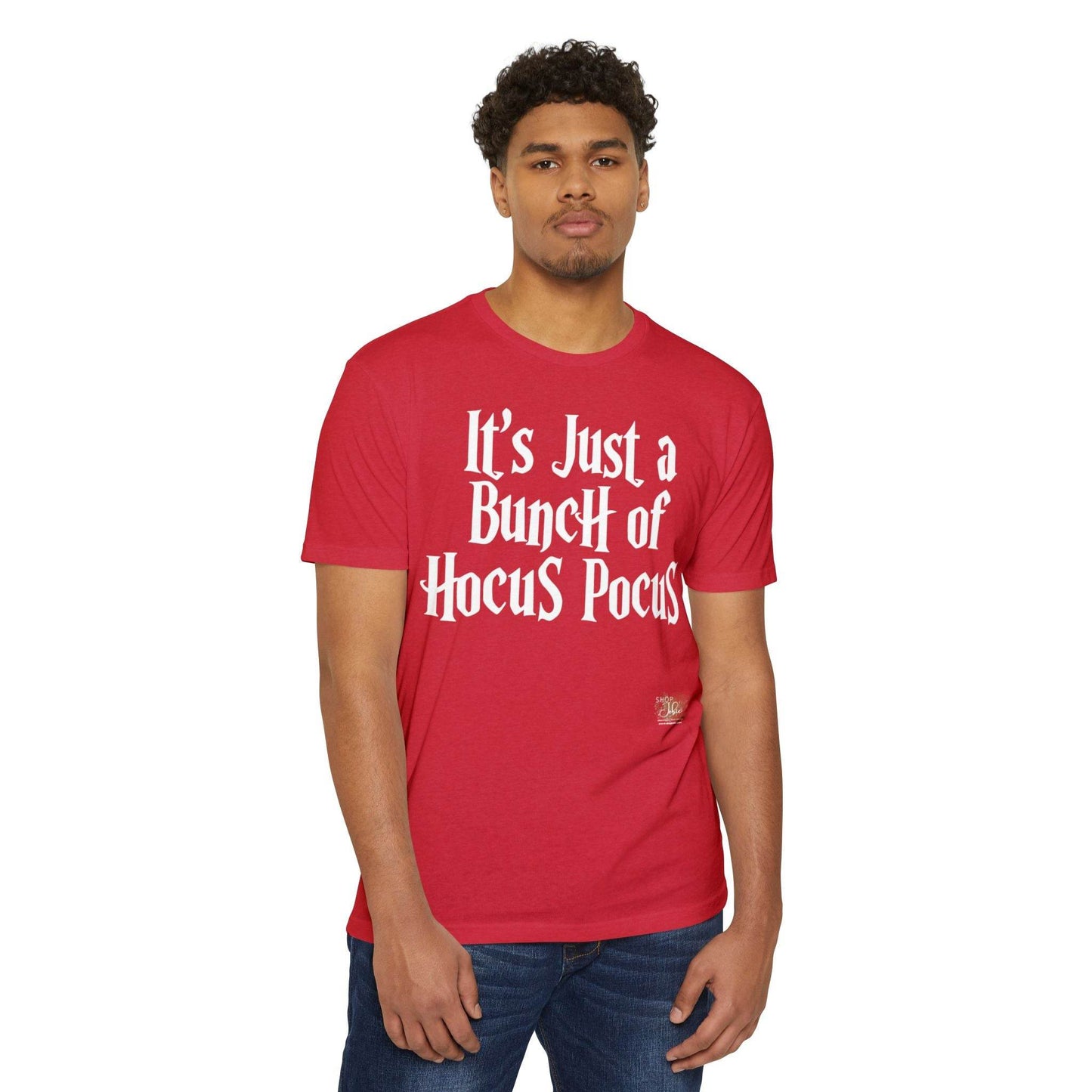 Just a Bunch of Hocus Pocus White Letters Tshirt - Shop Jobie