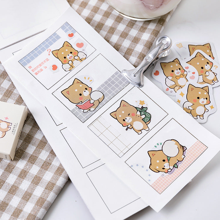 DIY Scrapbooking Dog Stickers