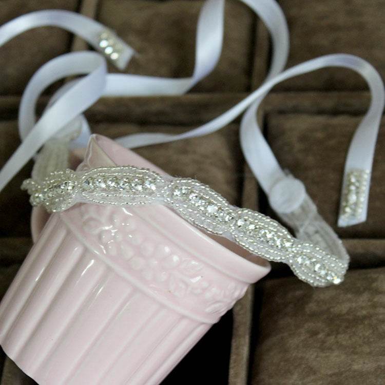 Handmade Crystal Wedding Headdress - Shop Jobie