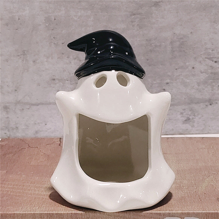 Halloween Ceramic Candlesticks