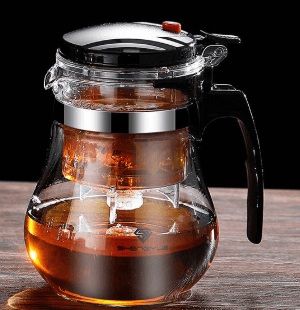 Steeped to Perfection - Elegant Glass Tea Pot Set! - Shop Jobie