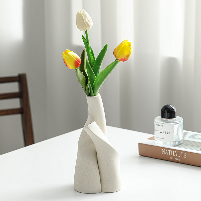 Hugging Ceramic Vases