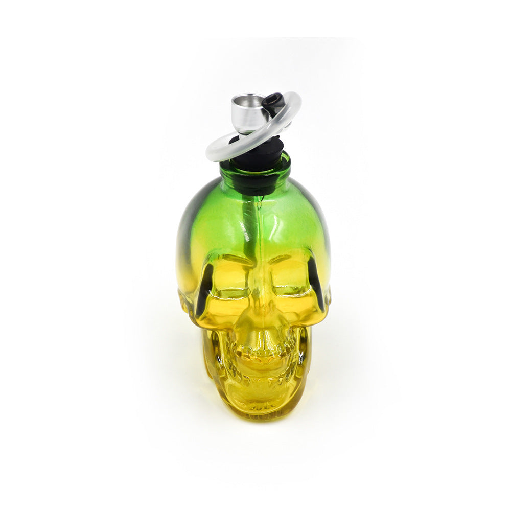 Glass Skull Pipe