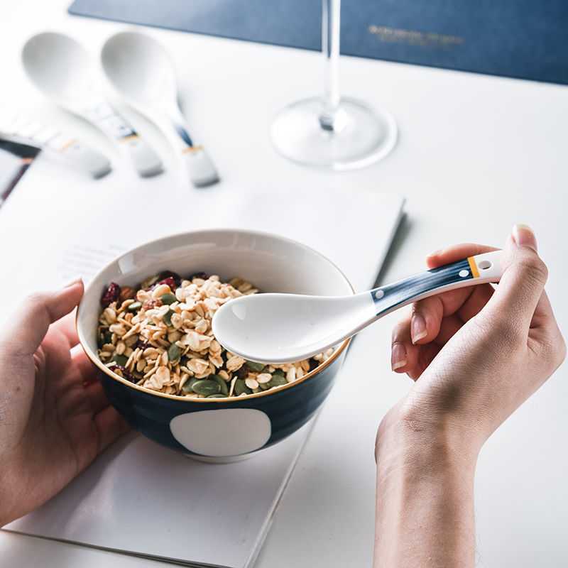 Japanese Style Ceramic Spoon