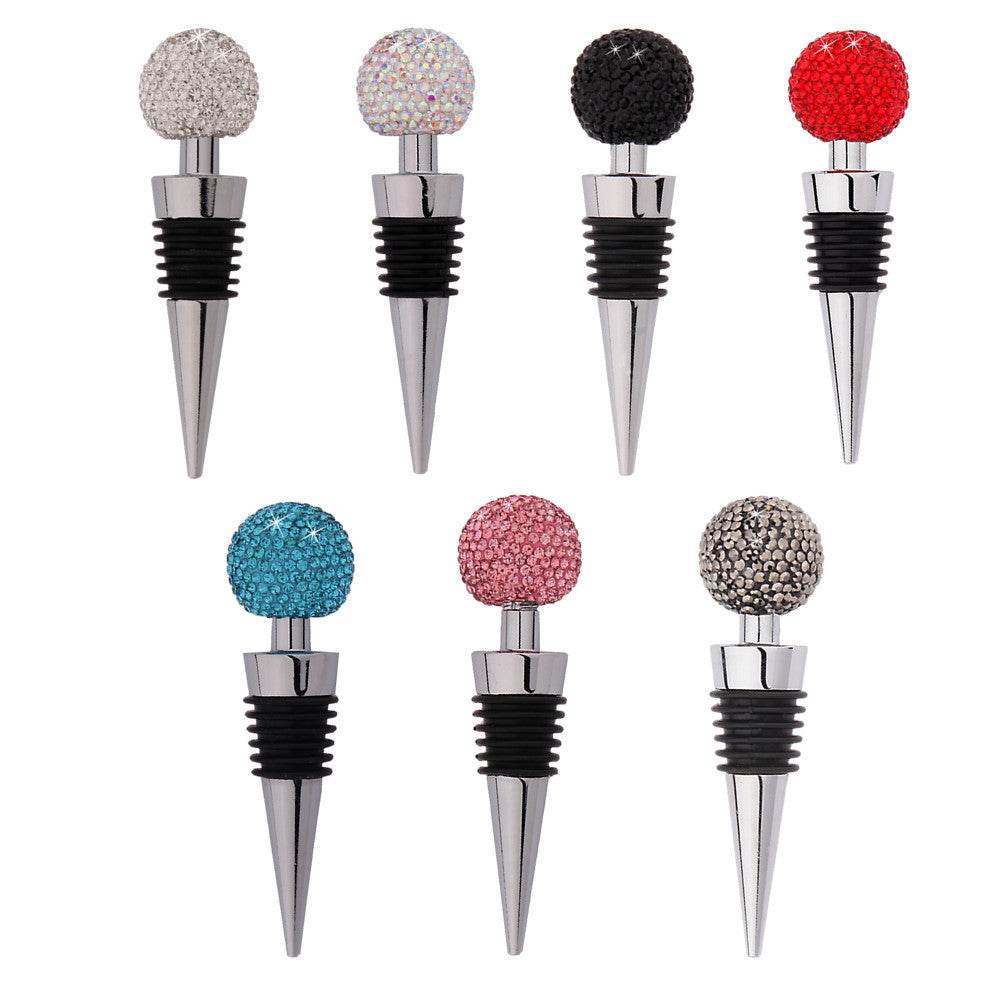 Crystal Ball Wine Bottle Stopper - Shop Jobie