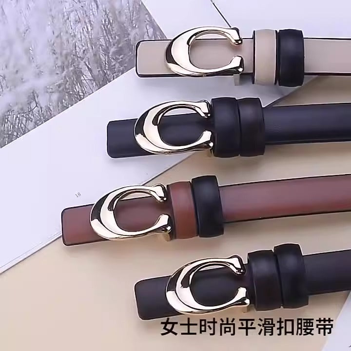 Genuine Leather Western Belt