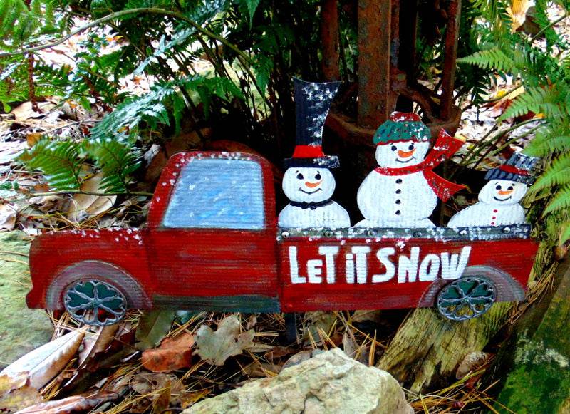 Truck with Snowmen 952 - Shop Jobie