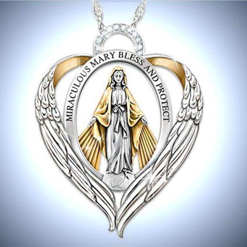 Virgin Mary Elegant Necklace - Shop Jobie