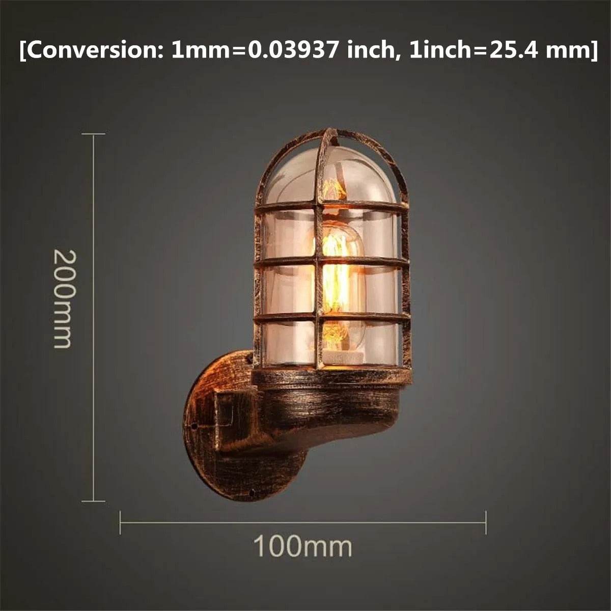 Industrial Wind Wall Lamp - Shop Jobie
