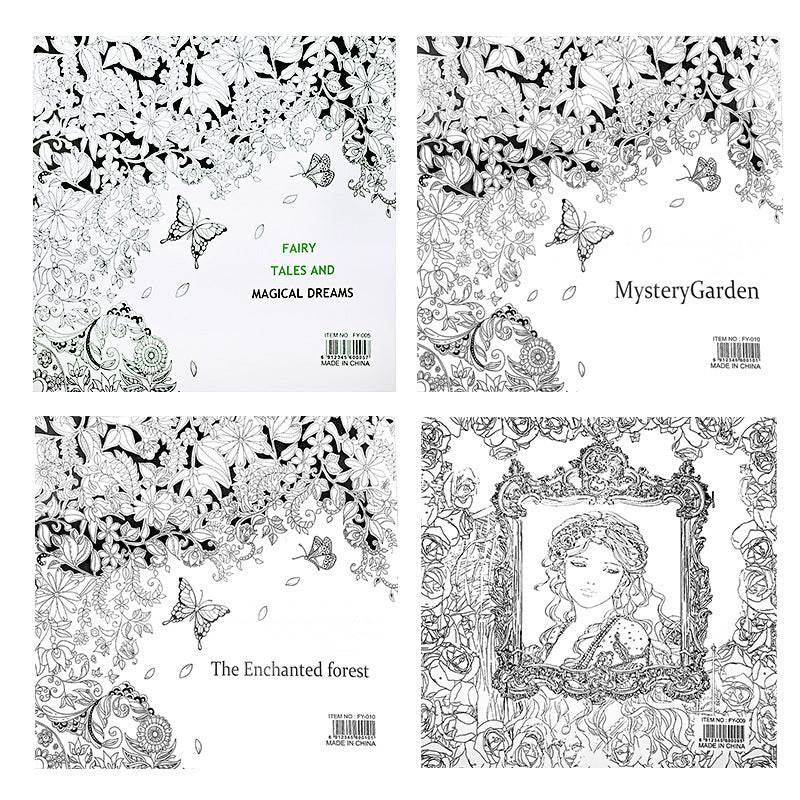 Adult Coloring Book - Shop Jobie
