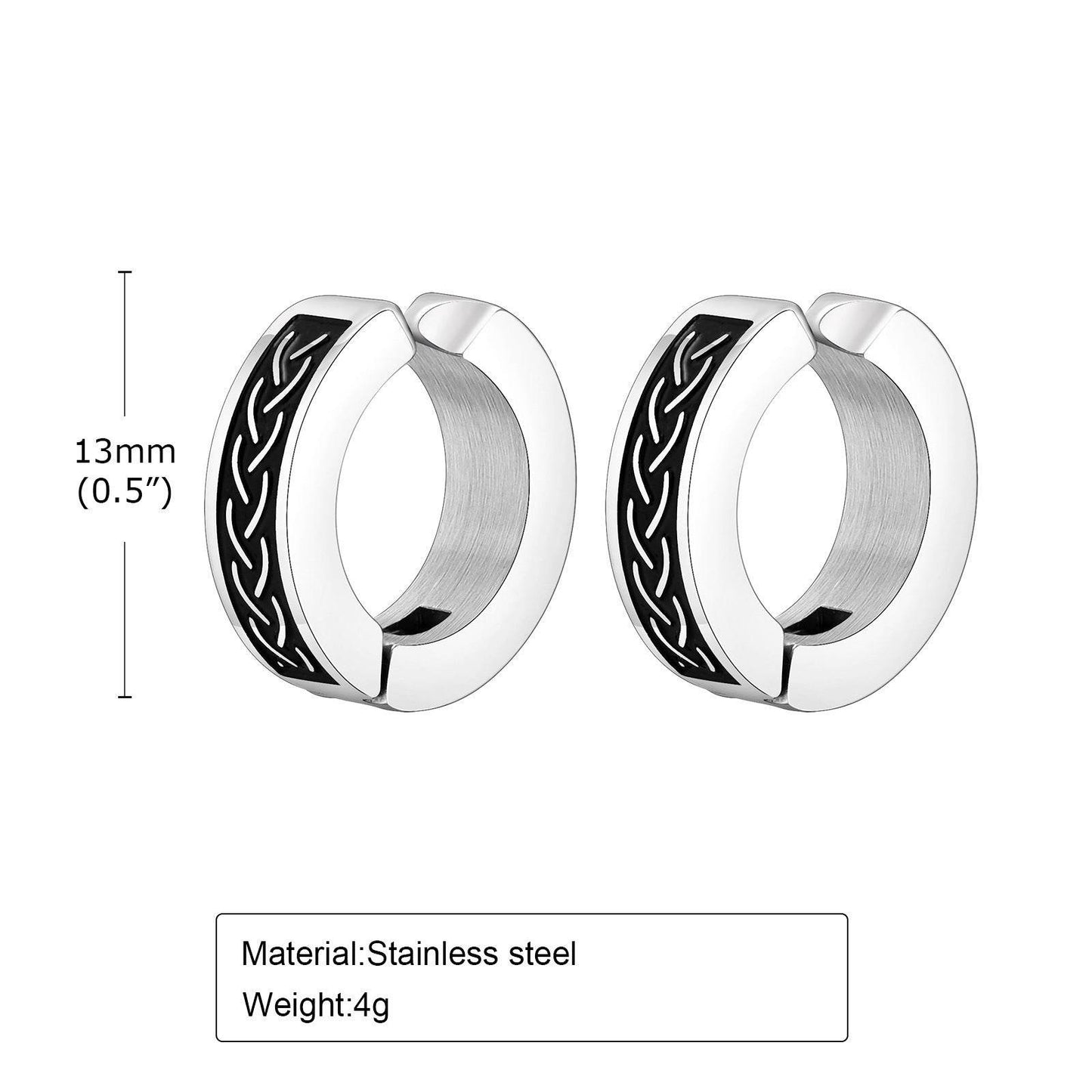 Stainless Steel Tiny Hoop Earrings - Shop Jobie