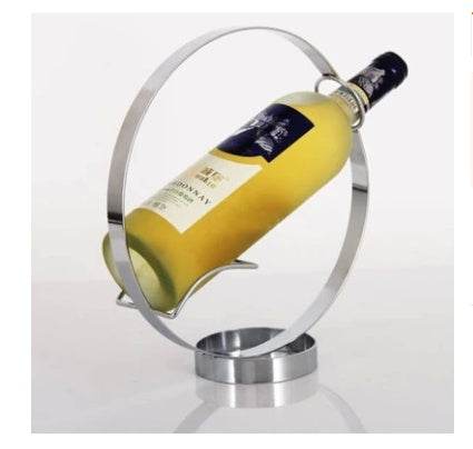 Stainless Steel Creative Wine Rack - Shop Jobie