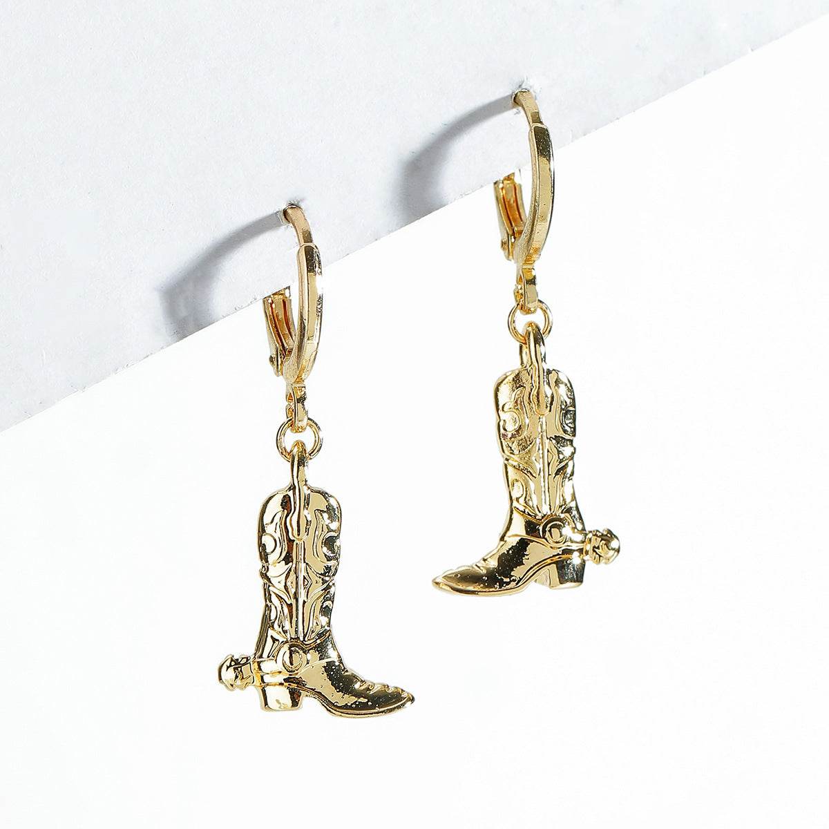 Western Cowboy Boots Earrings - Shop Jobie