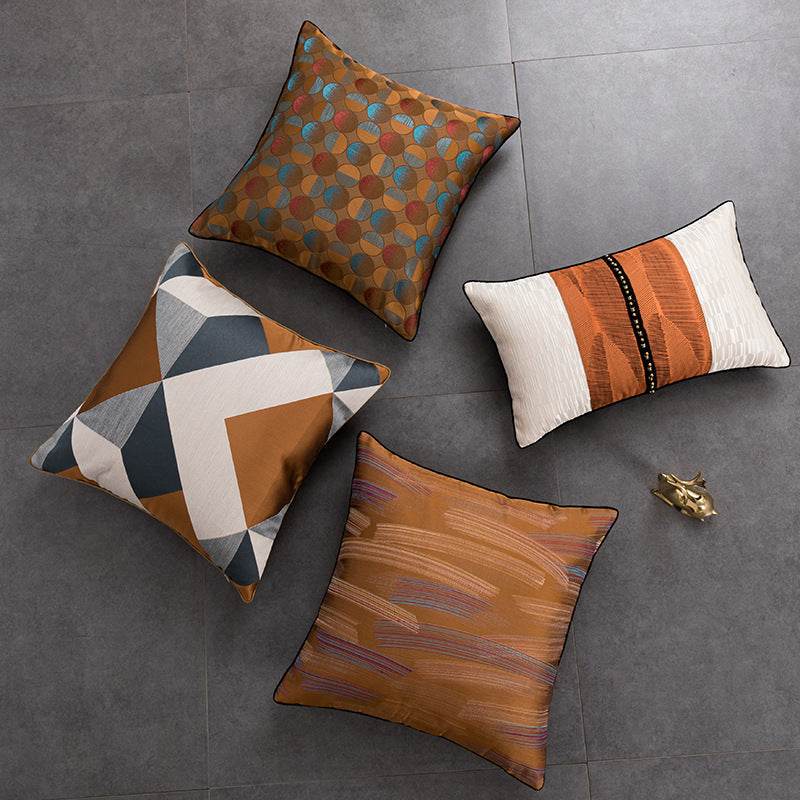 Light Luxury Caramel Color Pillow Cover - Shop Jobie