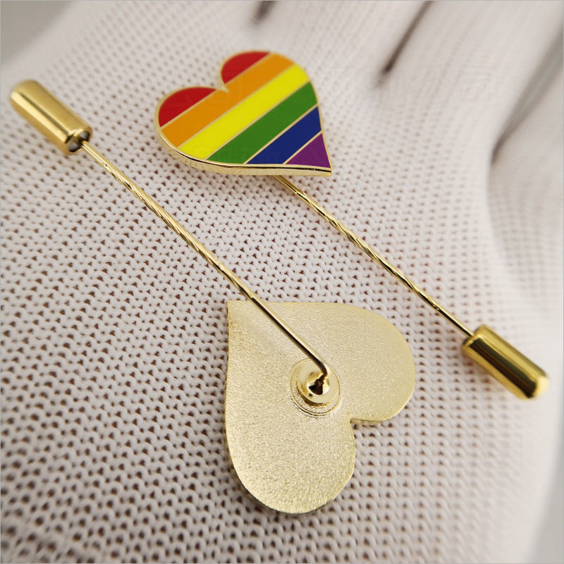 Metal Rainbow Pins