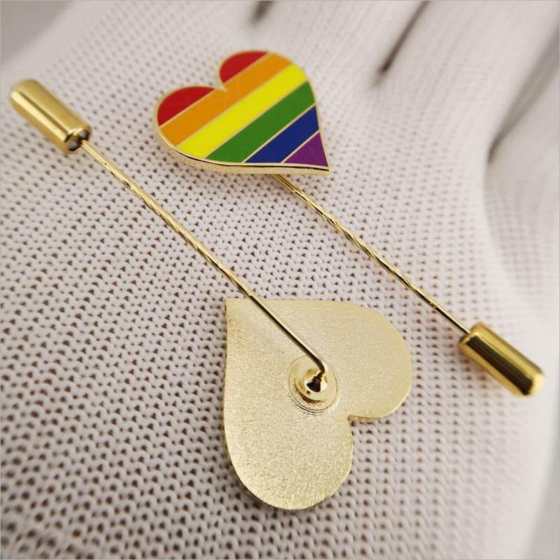 Metal Rainbow Pins - Shop Jobie
