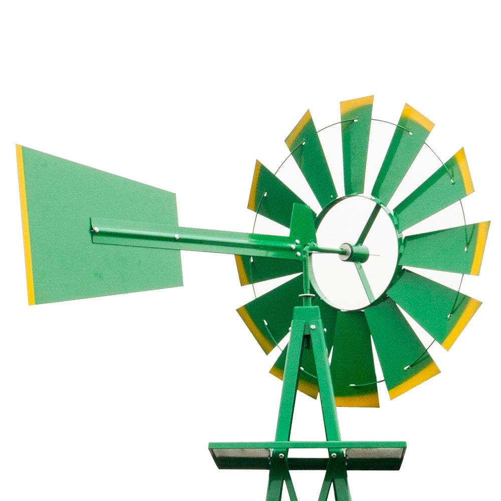 Windmill - 8FT Green Garden Windmill - Shop Jobie
