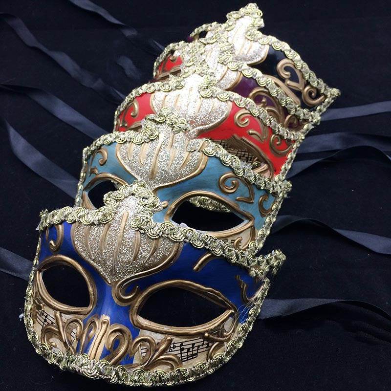 High-End Hand-Painted Masquerade Mask - Shop Jobie