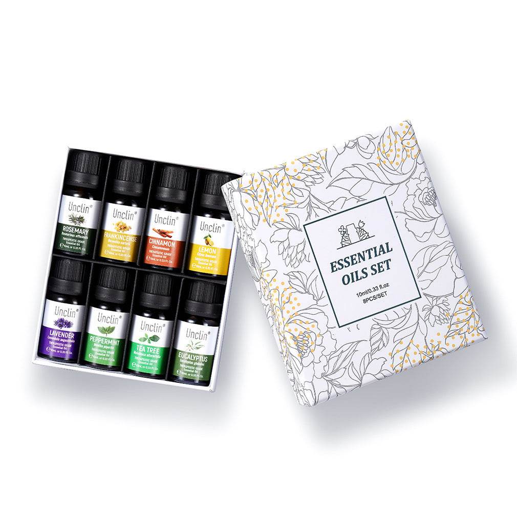 8pc Plant Essential Oil Gift Box Set - Shop Jobie