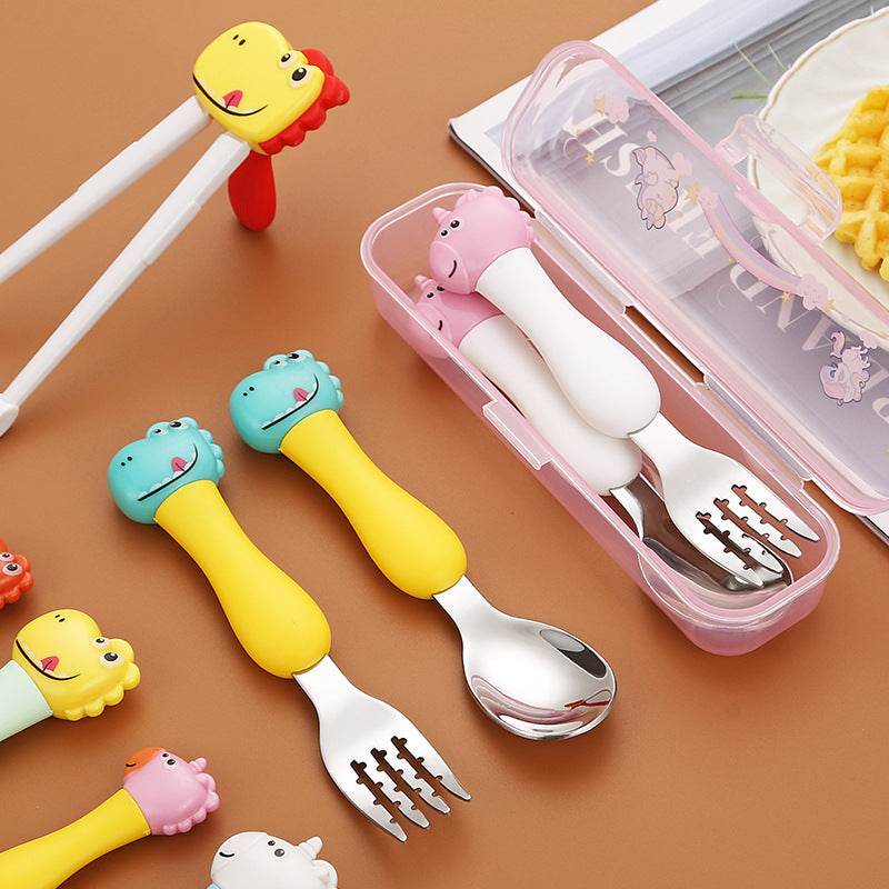 Kid's Dinosaur Tableware Set - Shop Jobie