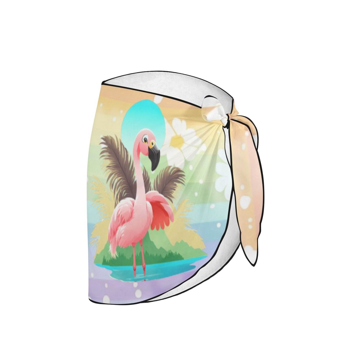 Flamingo Summer Sarong - Shop Jobie