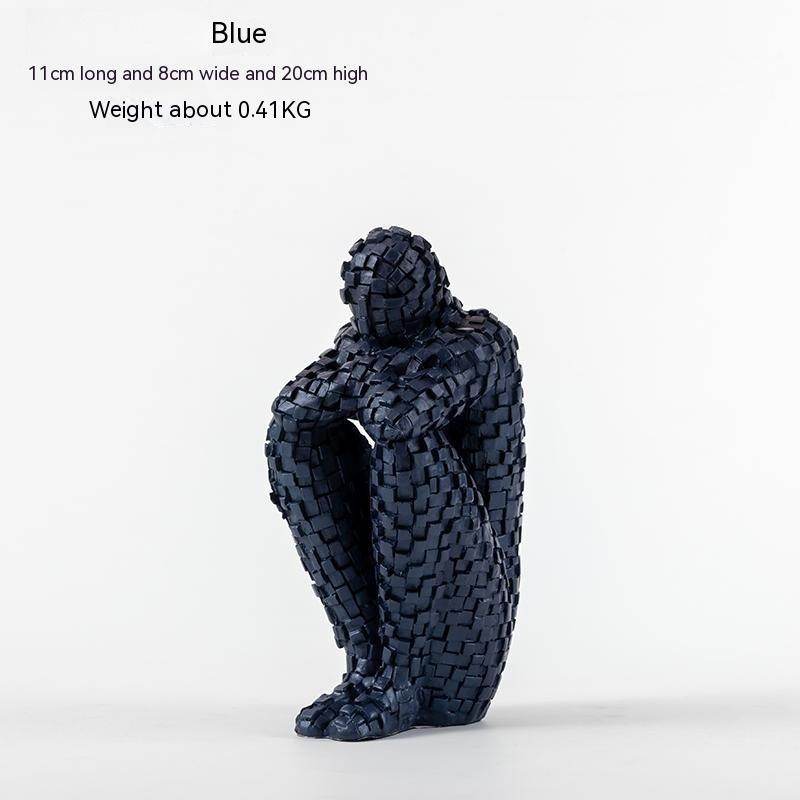 Nordic Style Thinker Art Abstract Figure - Shop Jobie