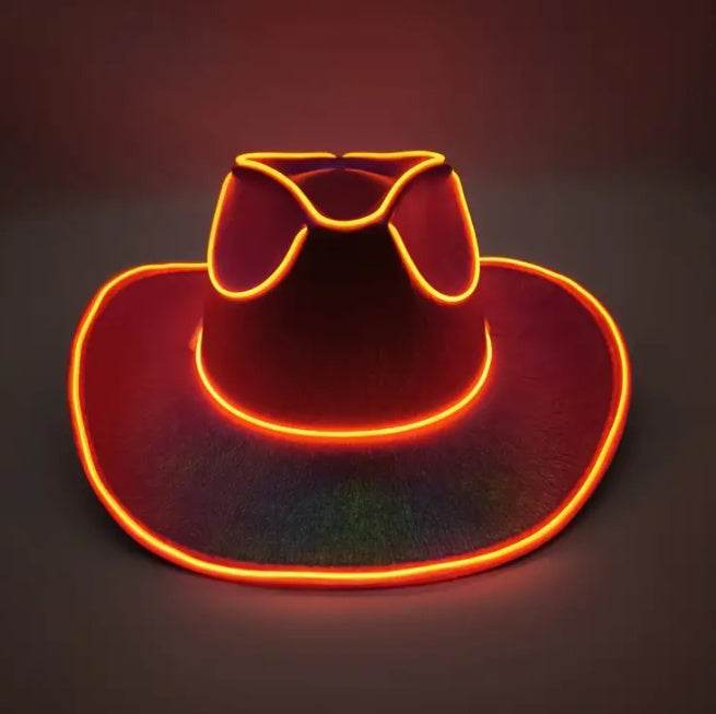 LED Wireless Cowboy Flashing Hat - Shop Jobie