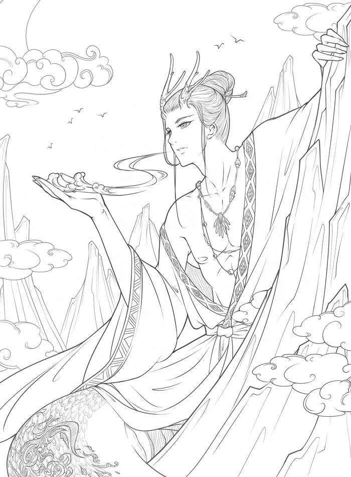 Line Drawing Coloring Book - Shop Jobie