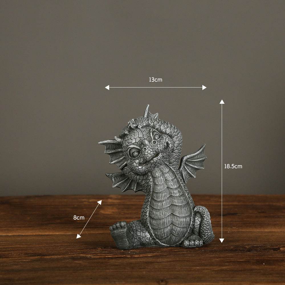 Reading Dragon Statue - Shop Jobie