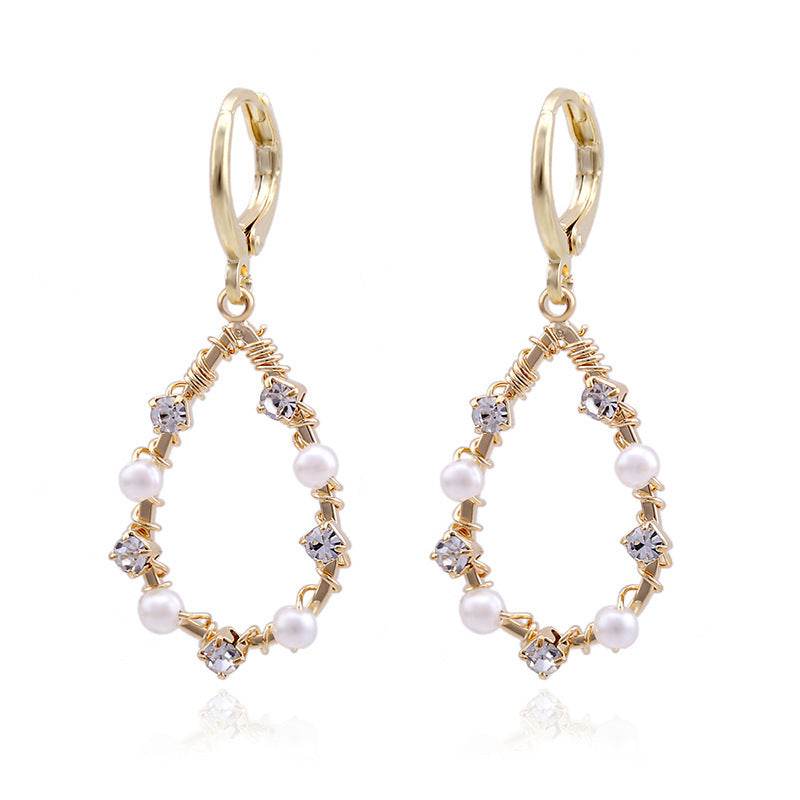 Light Luxury Ocean Series Pearl Earrings - Shop Jobie
