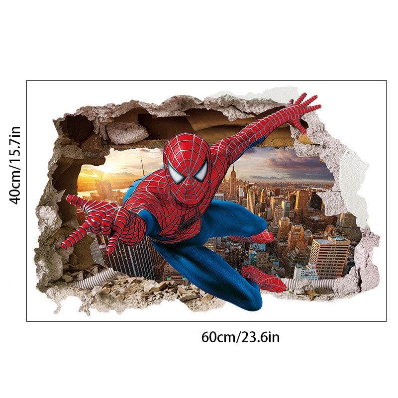 3D Spider Man Wall Sticker - Shop Jobie