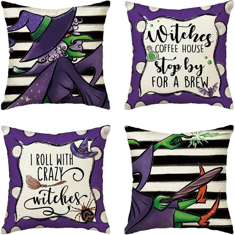 Halloween Day-of-the-Dead Throw Pillow Cover - Shop Jobie
