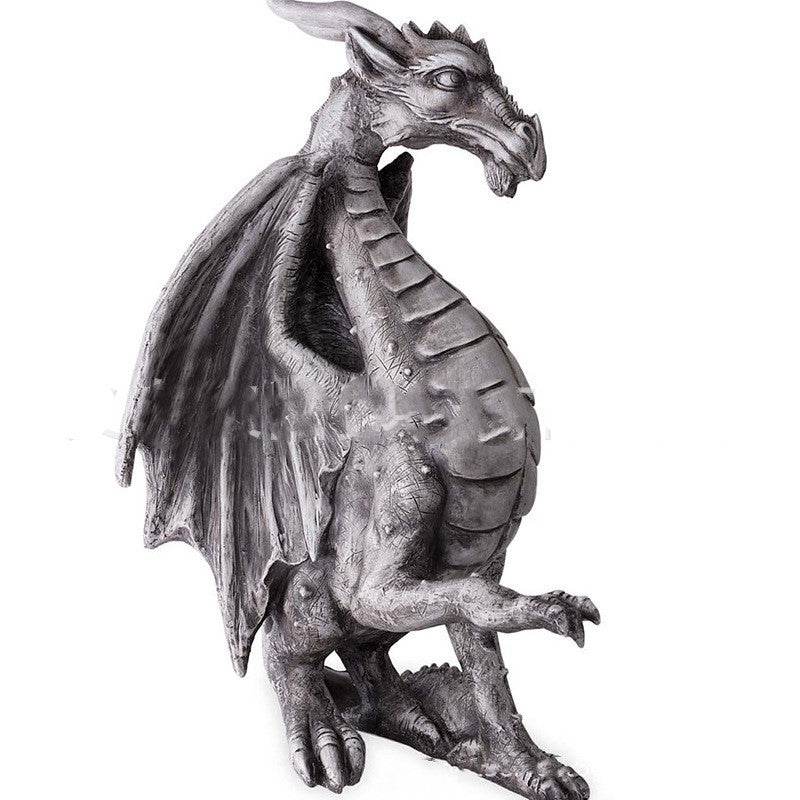 Medieval Flying Dragon Statue - Shop Jobie