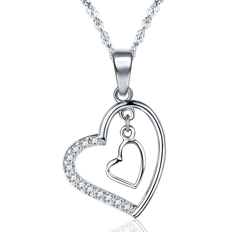 925S Loving Heart Pendant