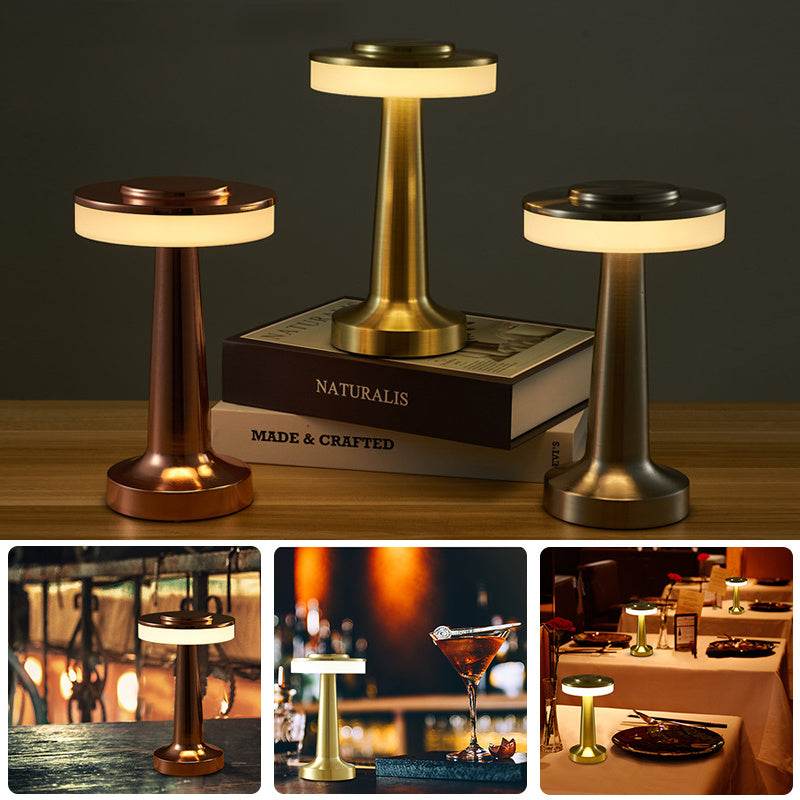 Iron Art & Acrylic Touch Led Table Lamp - Shop Jobie