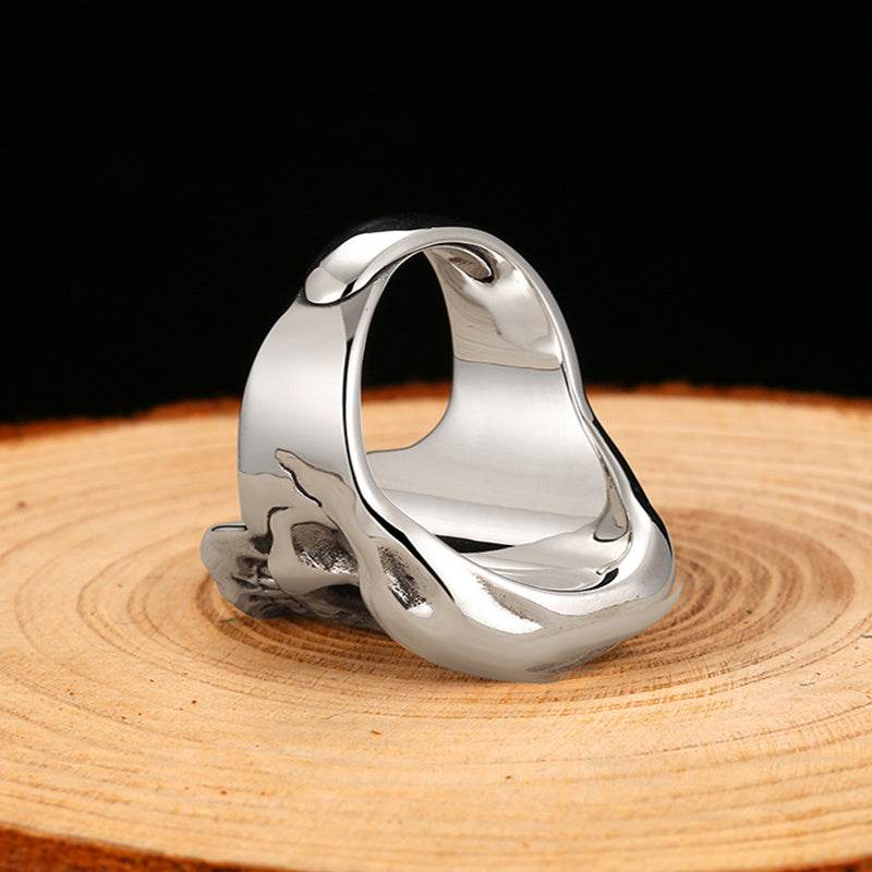 925 Sterling Silver Skull Ring - Shop Jobie