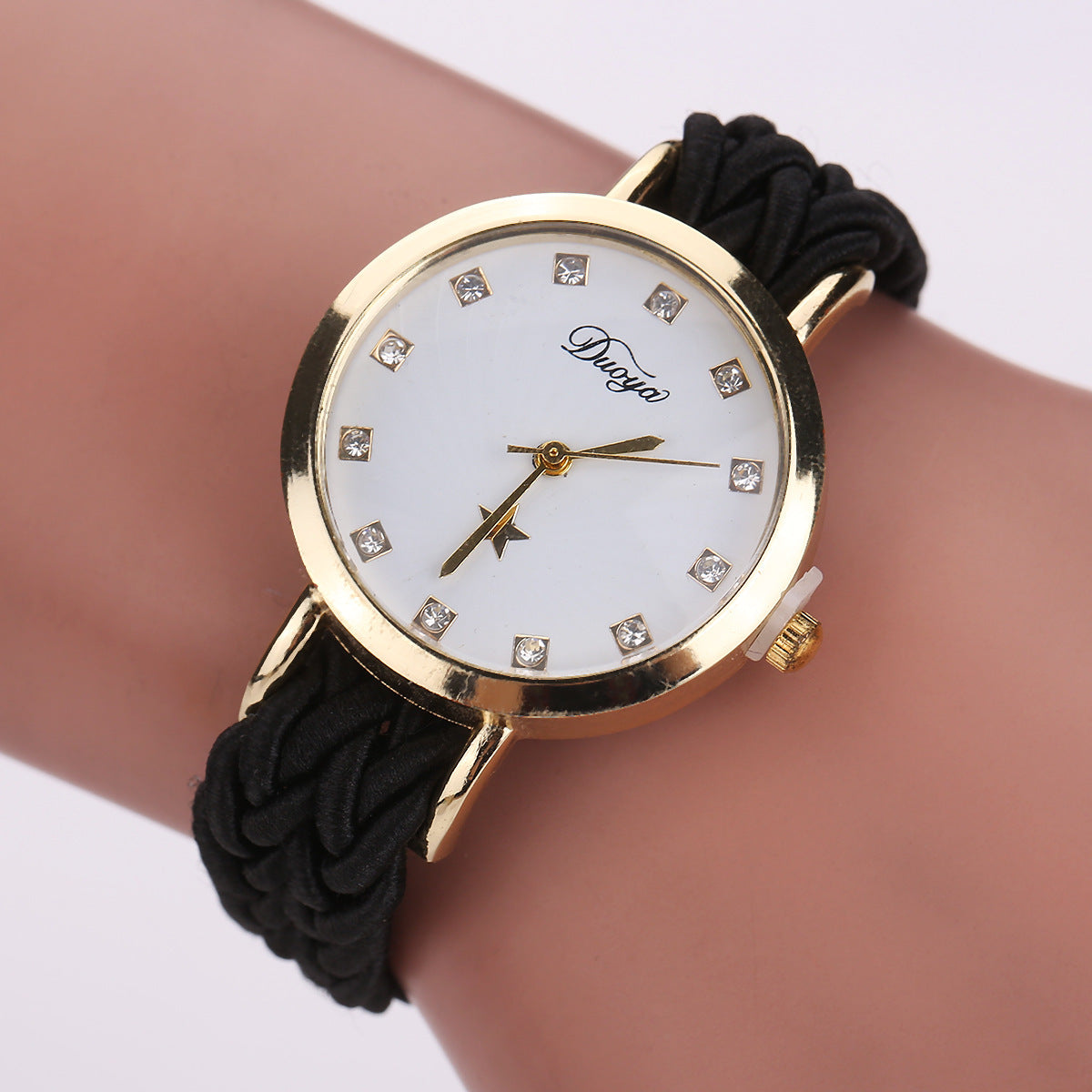 Braided Rope Ladies Bracelet Watch