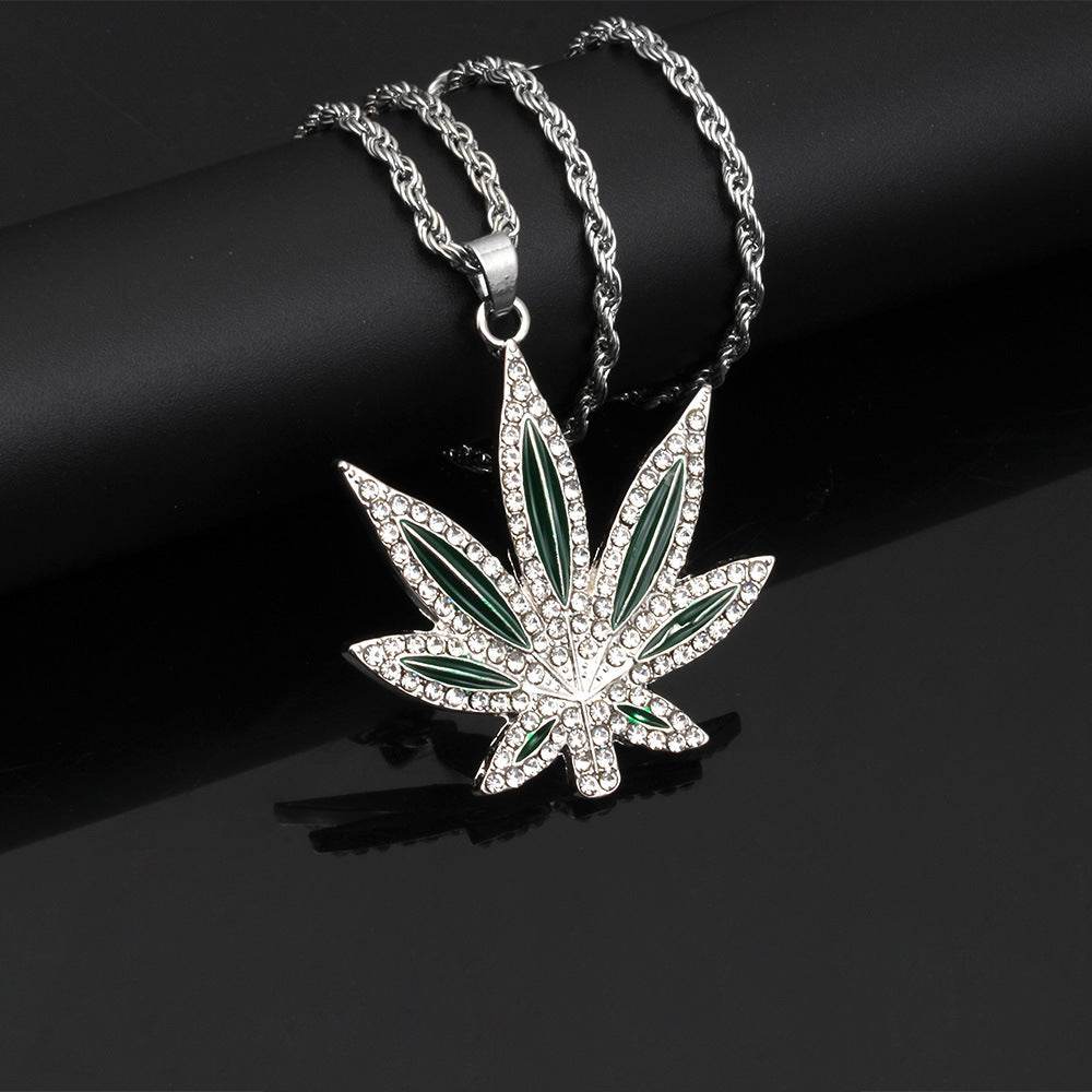 Hip Hop Weed Necklace - Shop Jobie